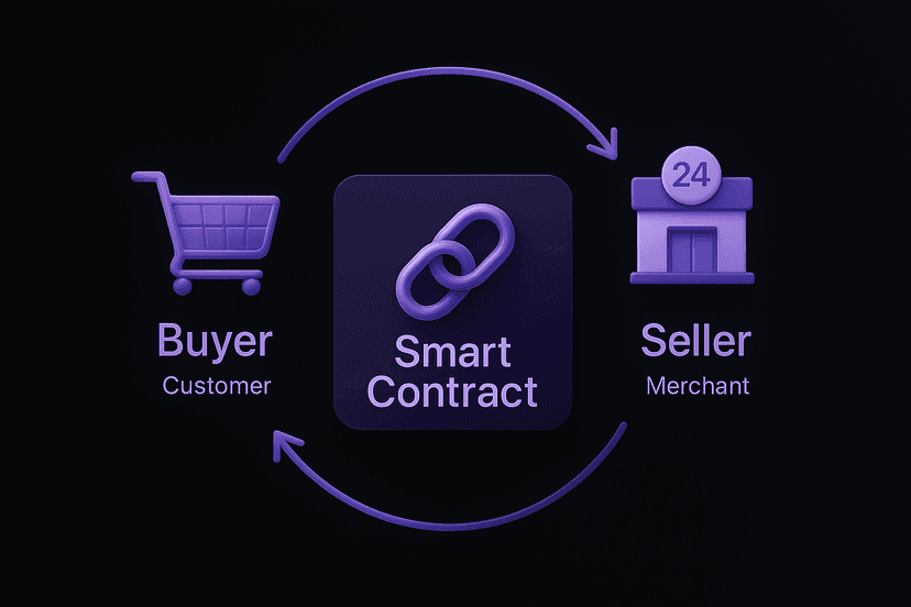 Smart Contract connecting Buyer and Seller